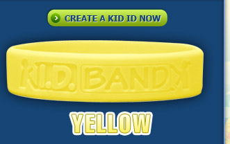 Kid ID Band Yellow